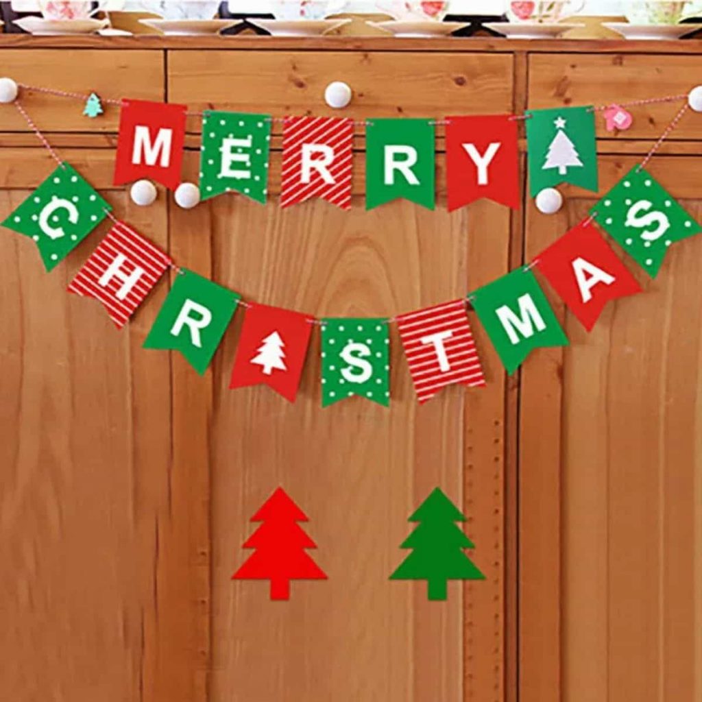 An image of a Christmas banner - christmas decoration ideas 