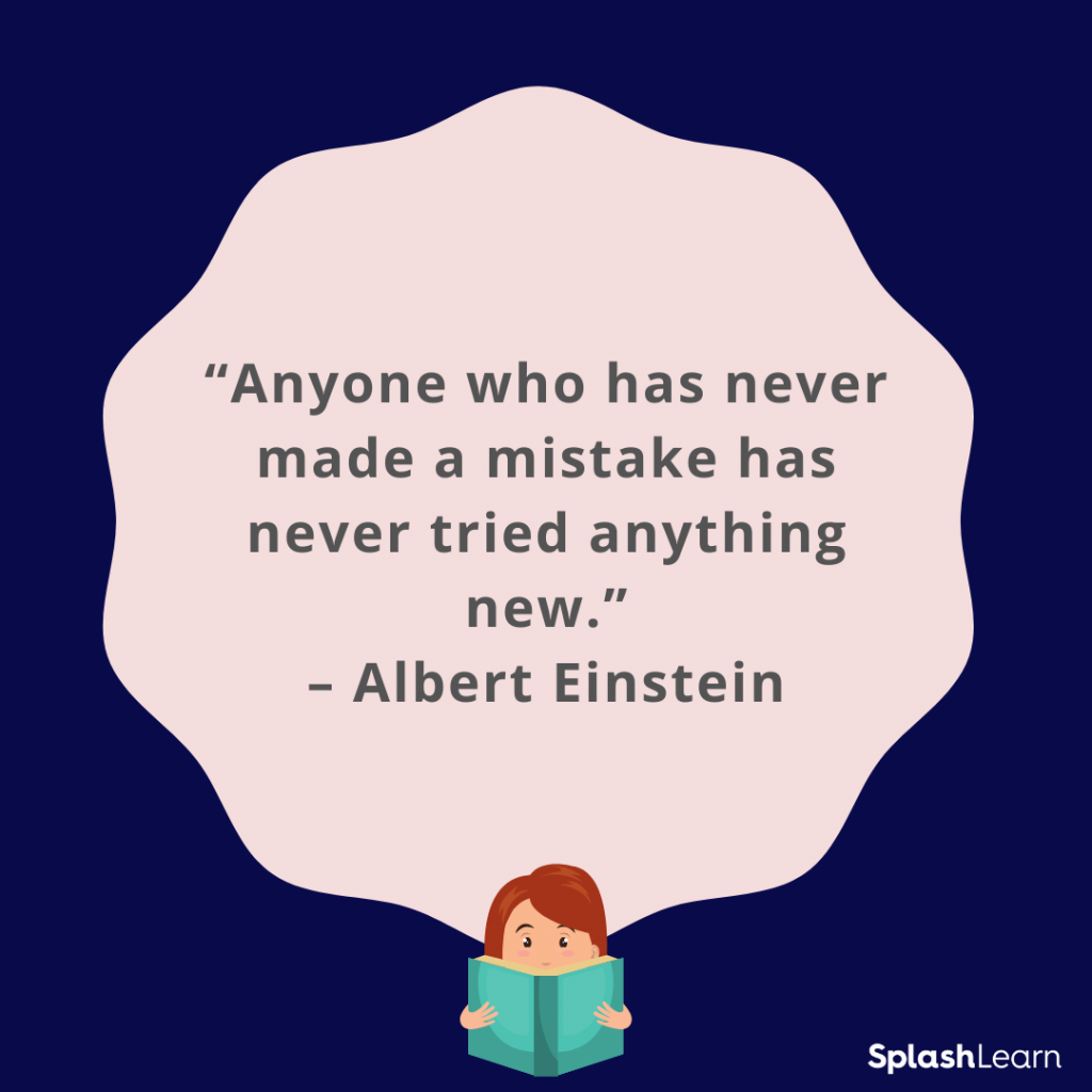 Image of education quotes - “Anyone who has never made a mistake has never tried anything new.”– Albert Einstein