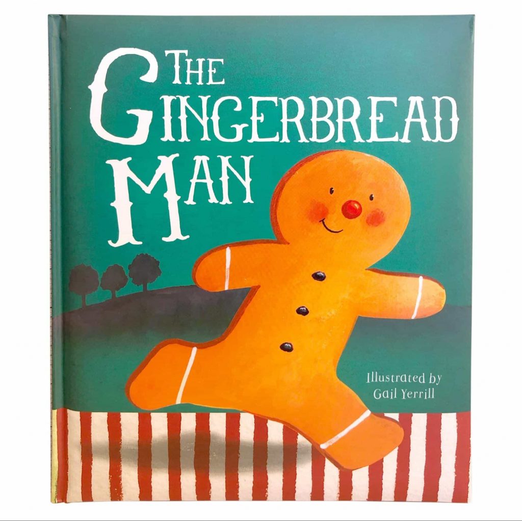Image of book cover of storybooks online - The Gingerbread Man