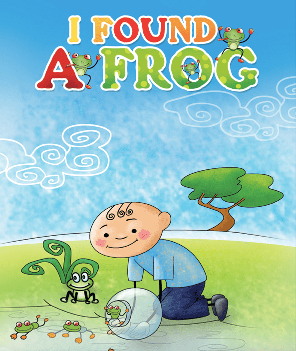 Image of book cover of storybooks online I Found a Frog
