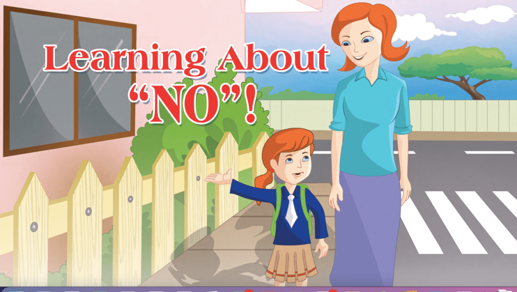 Image of book cover of storybooks online - Learning about "no"