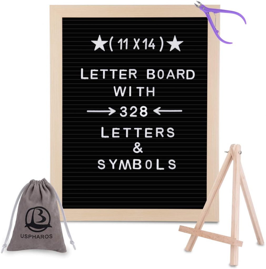 Image of a letter board