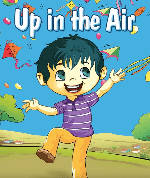 Image of book cover of storybooks online Up in the air