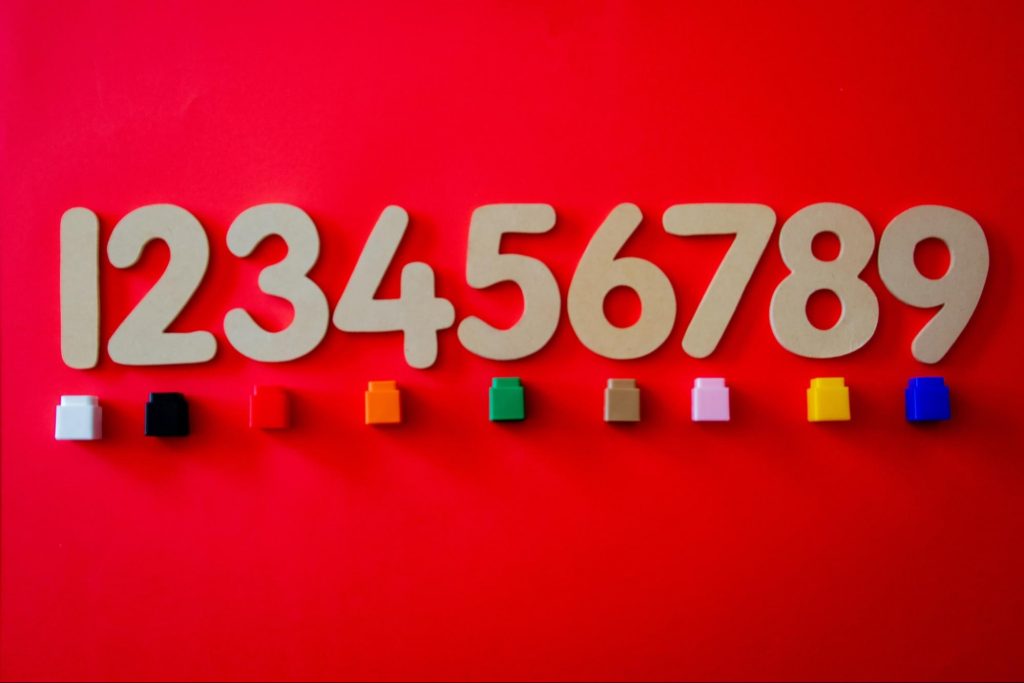 Image of numbers 