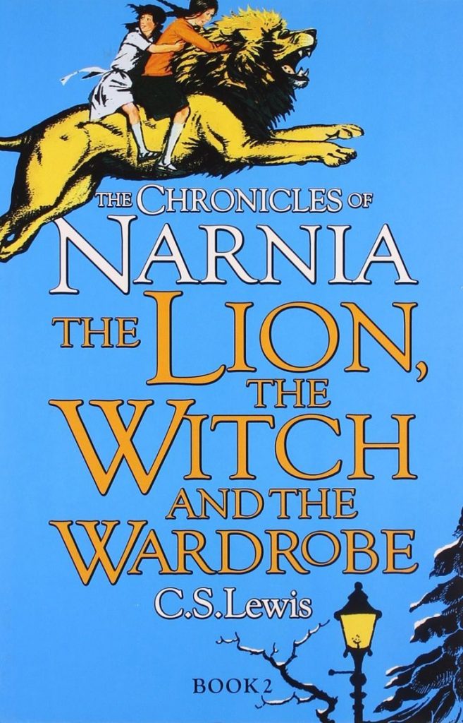 Cover of novel The Chronicles of Narnia The Lion The Witch and The Wardrobe by CS Lewis