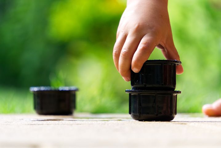 Image of small black cups