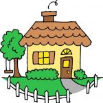 How to draw a house animated house art Drawing Ideas for Kids