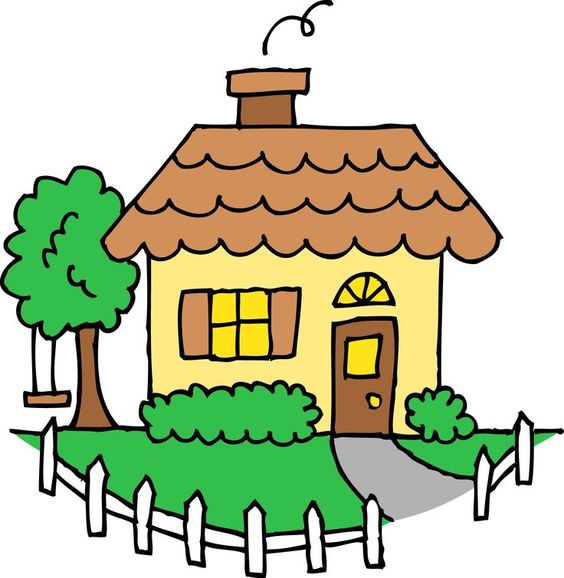 How to draw a house animated house art easy drawing ideas for kids