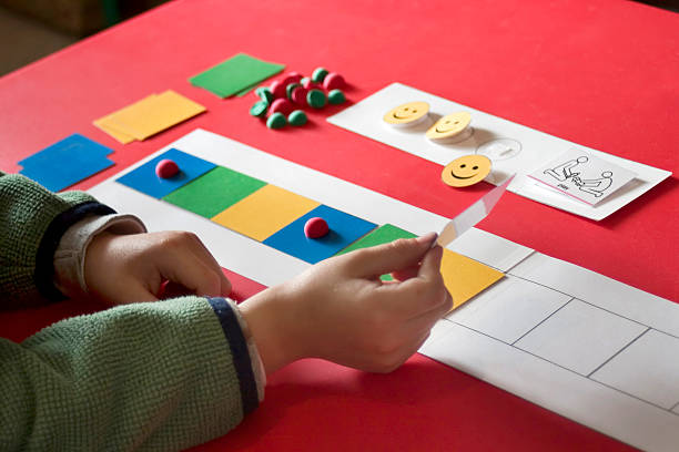 Little kid playing color games Toys for Autistic Kids Little kid playing color games Toys for Autistic Kids