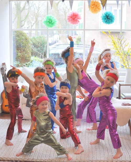 Image of kids dancing in costumes