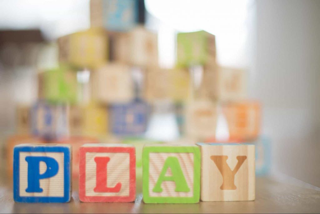 Image of playing blocks