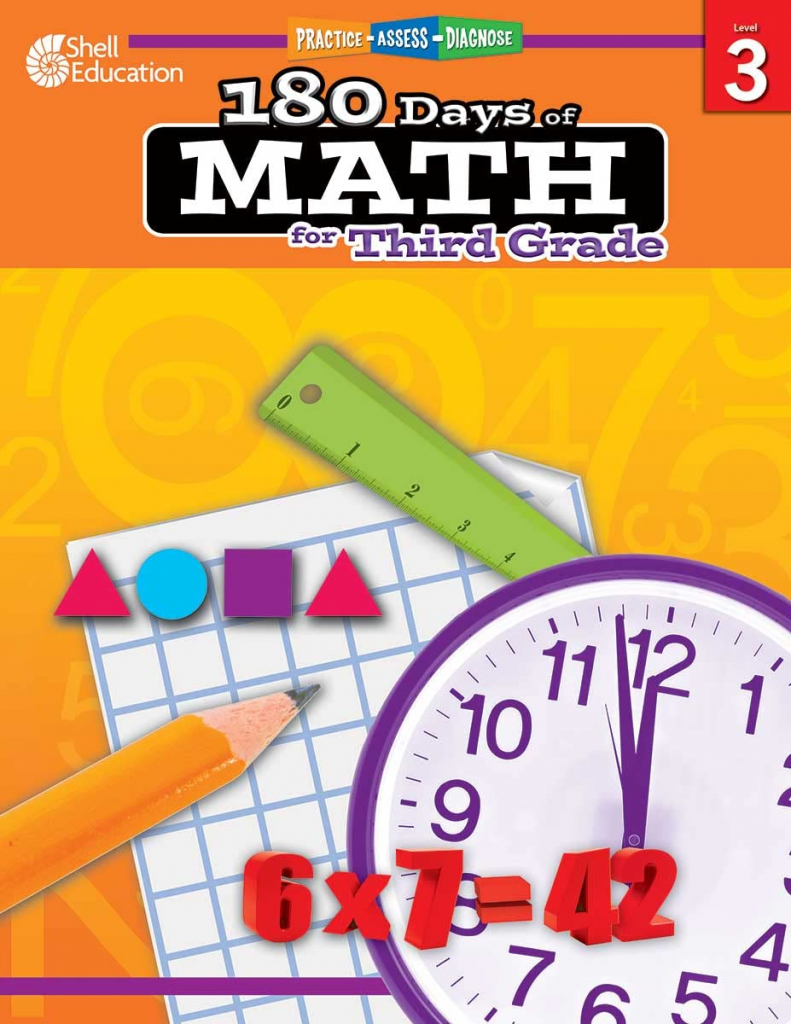 Cover of 180 days of math