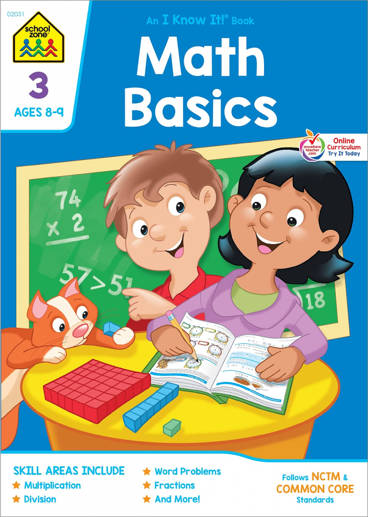 iknowitmathbook Cover of School Zone I Know It
