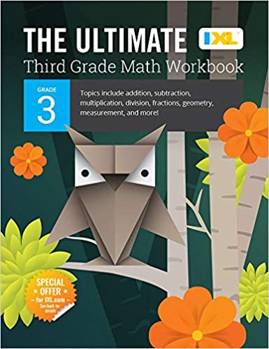 theultimatethirdgrademath Cover of The Ultimate Grade 3 Math Workbook