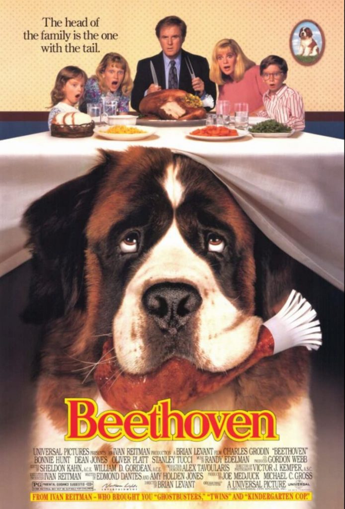 Theatrical poster of the 1992 movie Beethoven