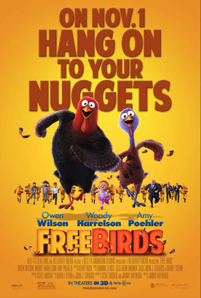 Theatrical poster of the movie Free Birds