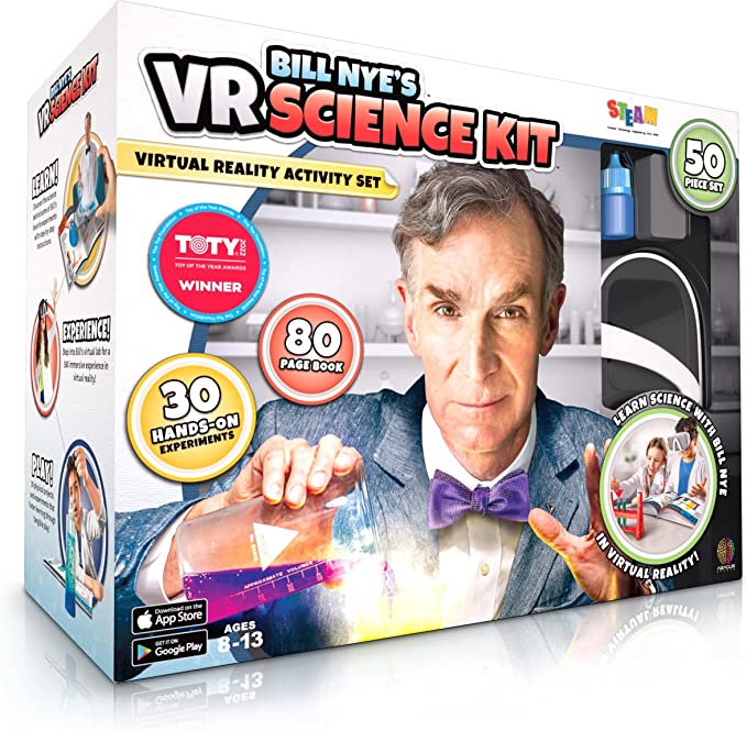 The box of Bill Nye’s VR Science Kit