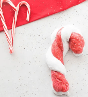 Christmas Slime With Peppermint