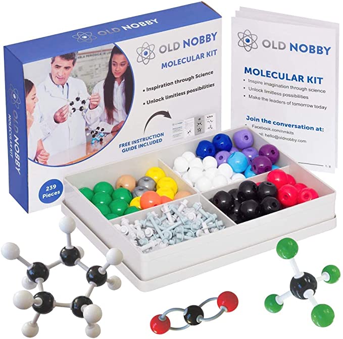 A box of Old Nobby Molecular Kit