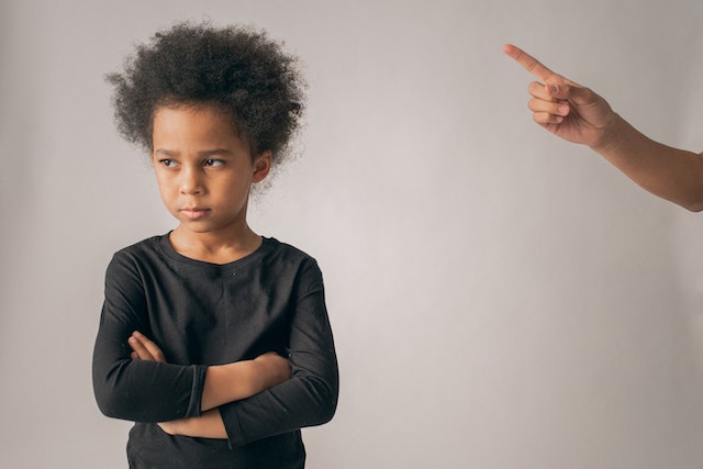 Child not listening to parent