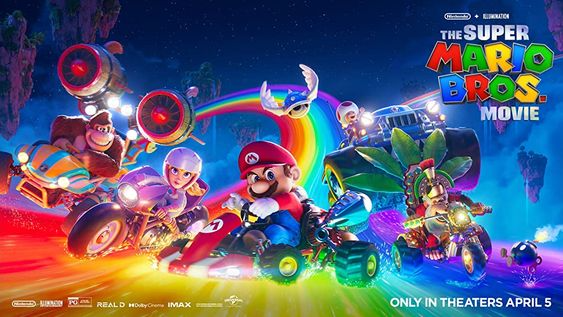 The Super Mario Bros Movie Poster Image