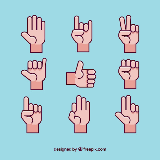 Hand signals for children