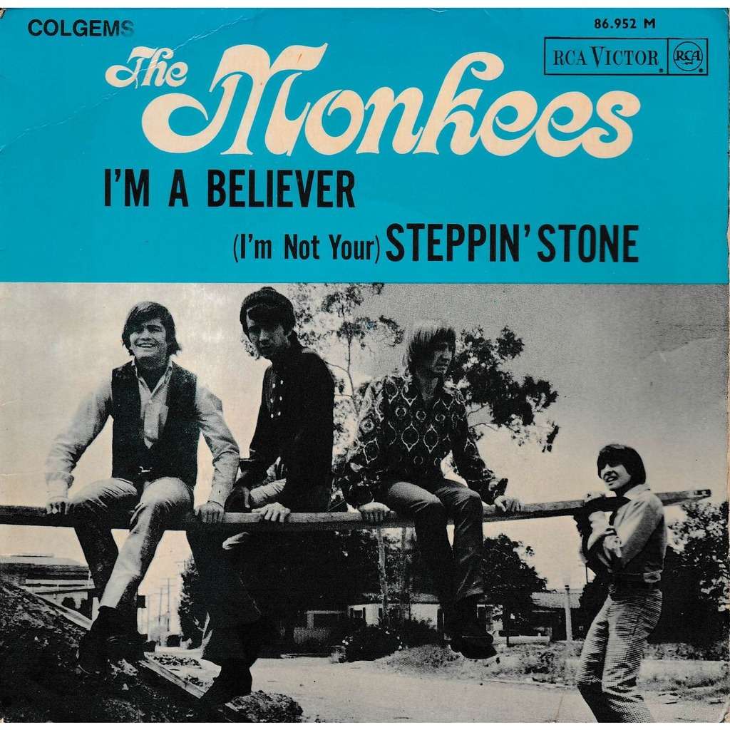 I'm a Believer" by The Monkees album cover