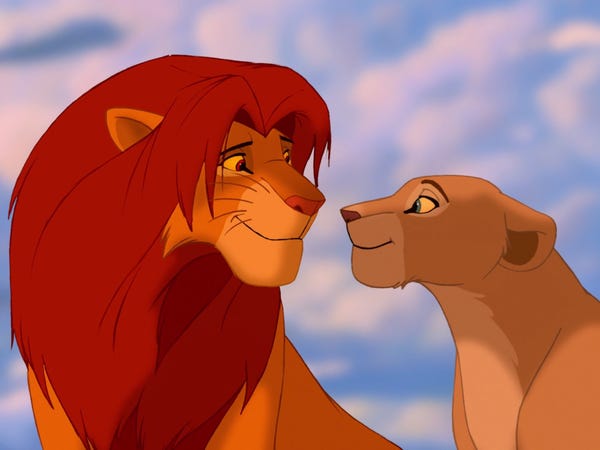 Can You Feel the Love Tonight from The Lion King album cover
