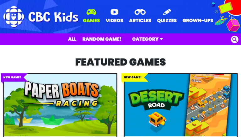 Fun Free Games for Kids to Play Online