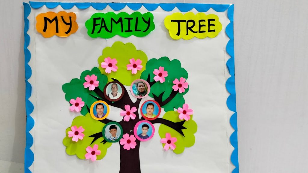 Handmade family tree