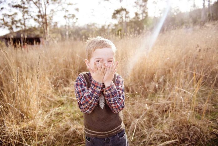 Boy Laughing