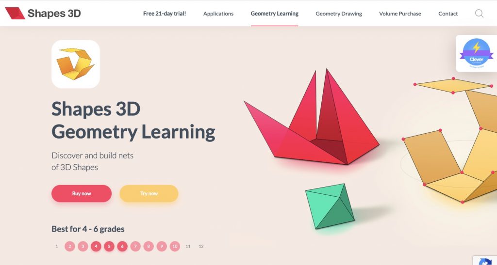 Shapes 3D Geometry Learning Homepage