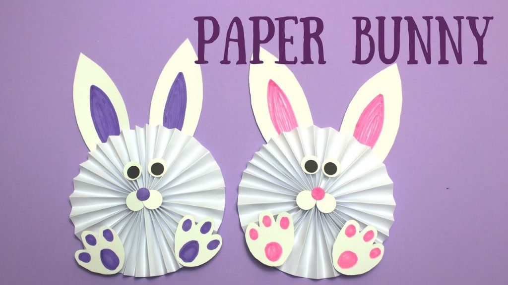 Bunny paper Fans