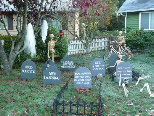 DIY graveyard