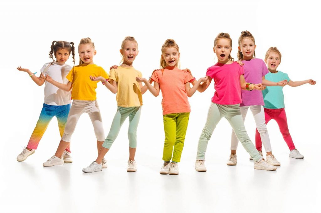 Kids dancing