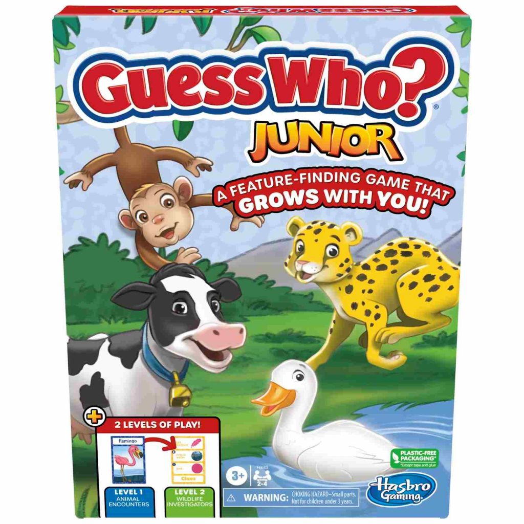 Board game cover of Guess Who: Junior Edition