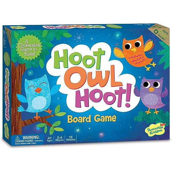 Board game cover of Hoot Owl Hoot