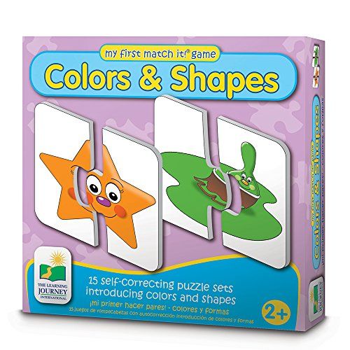 Board game cover of My First Colors and Shapes Game