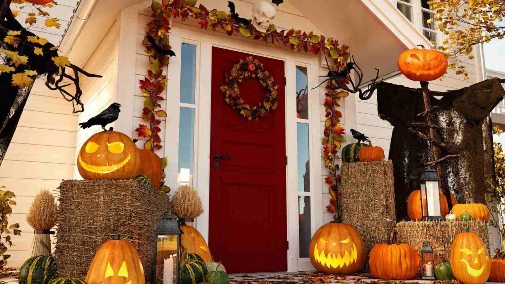 Pumpkin outdoor decoration