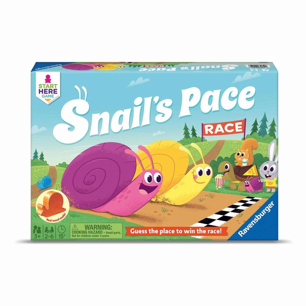 Board game cover of Snail's Pace Race