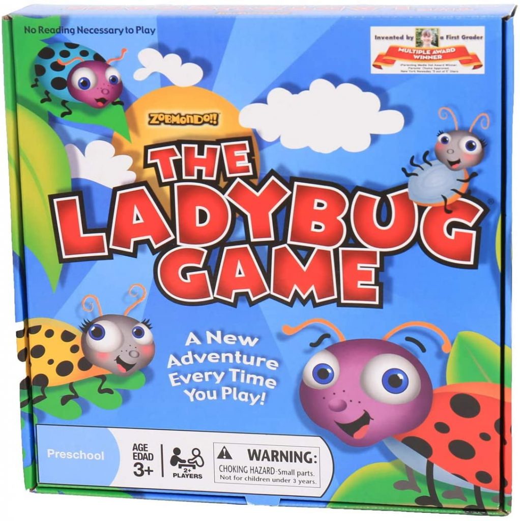 Board game cover of The Ladybug Game