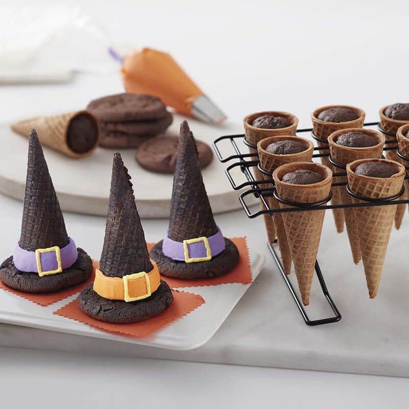 witch hat snack cones