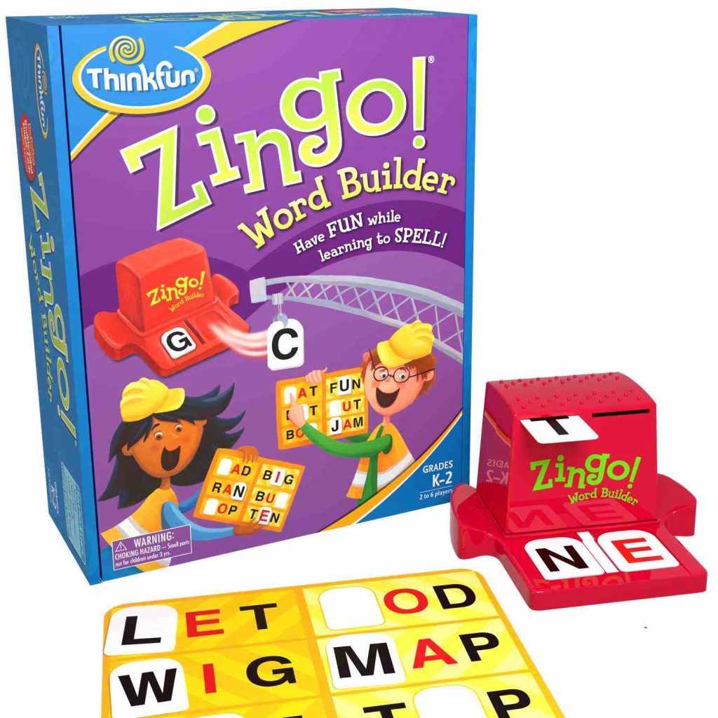 Board game cover of Zingo