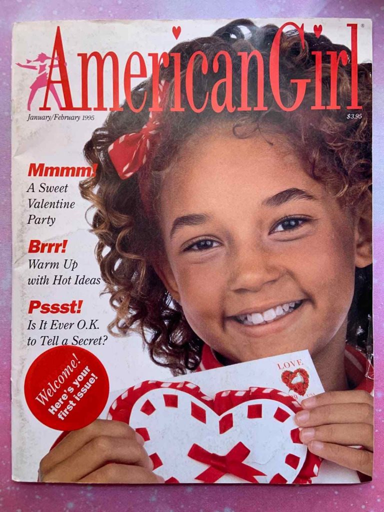 Magazine cover of American Girl
