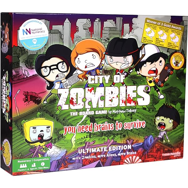Board game cover of City of Zombies