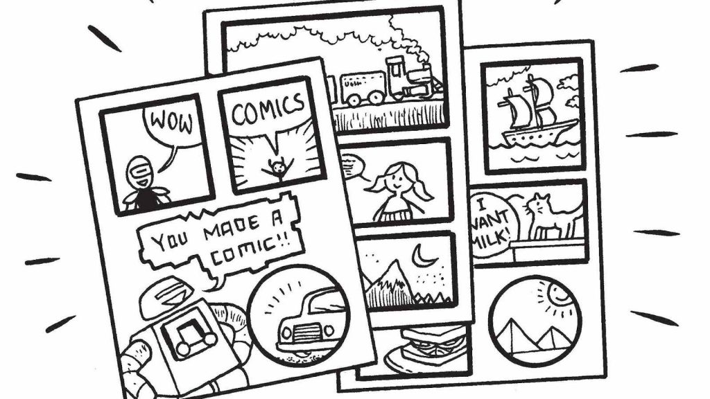 A comic strip