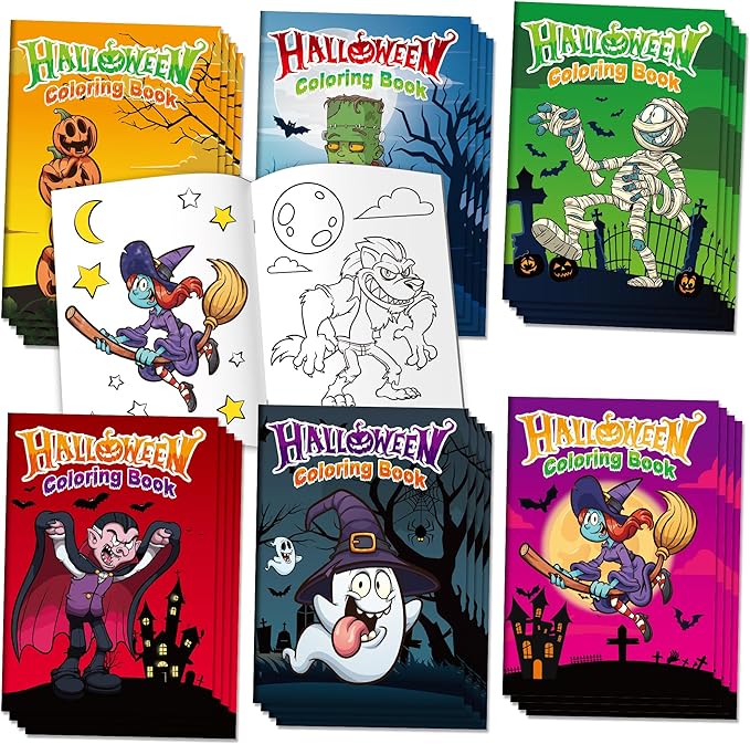 Halloween coloring book