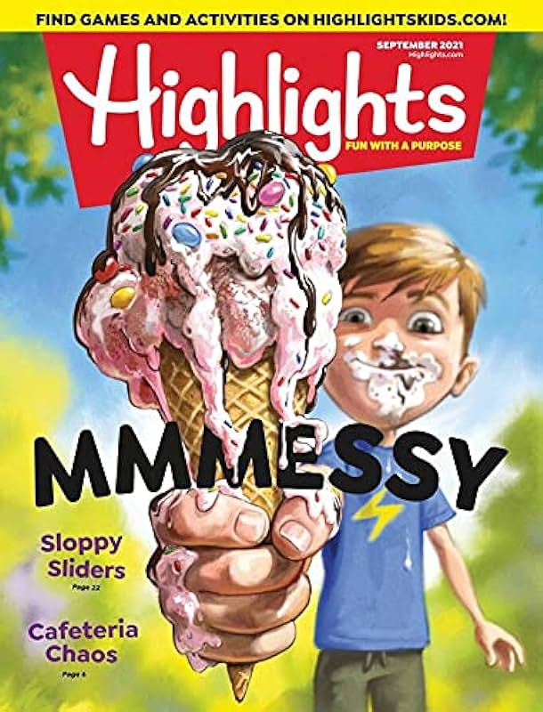 Magazine cover of Highlights