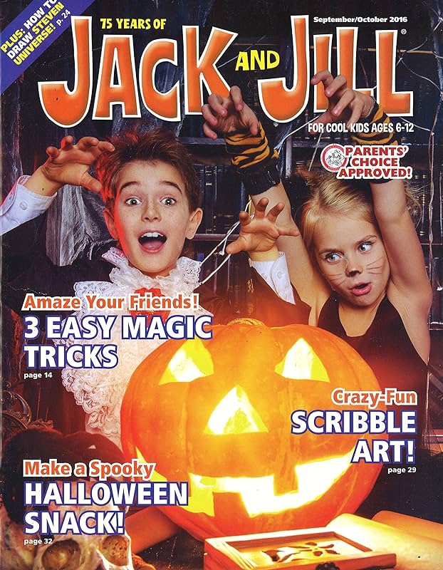 Magazine cover of Jack and Jill