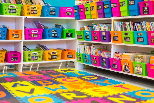 Kids classroom library